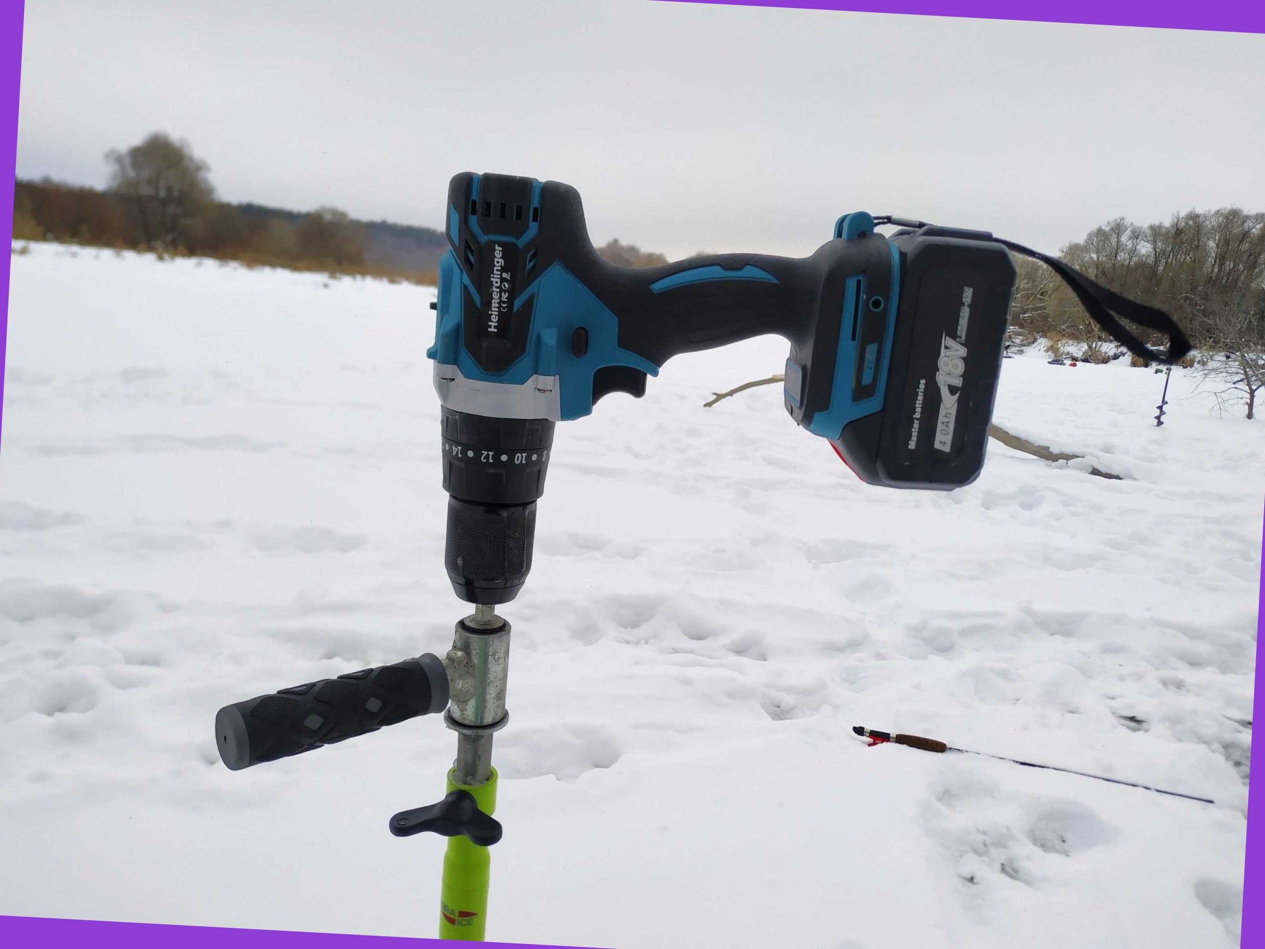 Шуруповёрт для ледобура купить для рыбалки цена на озоне